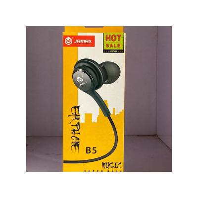 Jamax B5 Super Bass Earphone - 3.5mm Jack, Built-in Mic