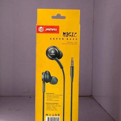 Jamax B5 Super Bass Earphone - 3.5mm Jack, Built-in Mic
