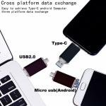 128GB OTG 3 In 1 Usb Flash Drive Type C