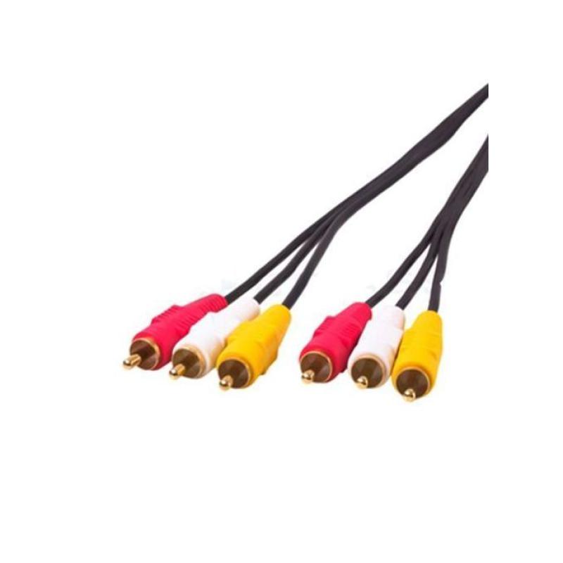 Audio Video Stereo RCA AV Cable, Length: 1.5m