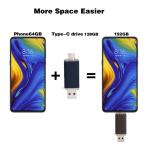 128GB OTG 3 In 1 Usb Flash Drive Type C