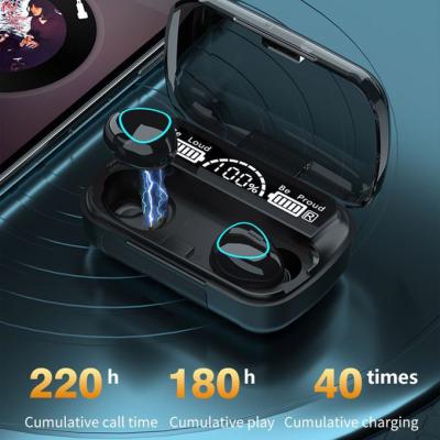 M10 Fingerprint Touch Bluetooth Earphone Earbuds 2600mAH