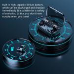 M10 Fingerprint Touch Bluetooth Earphone Earbuds 2600mAH