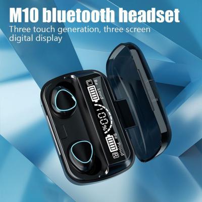 M10 Fingerprint Touch Bluetooth Earphone Earbuds 2600mAH